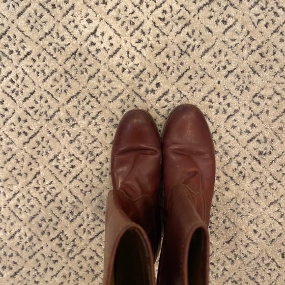 Frye Melissa Button Boot in Cognac - Picture 3 of 5